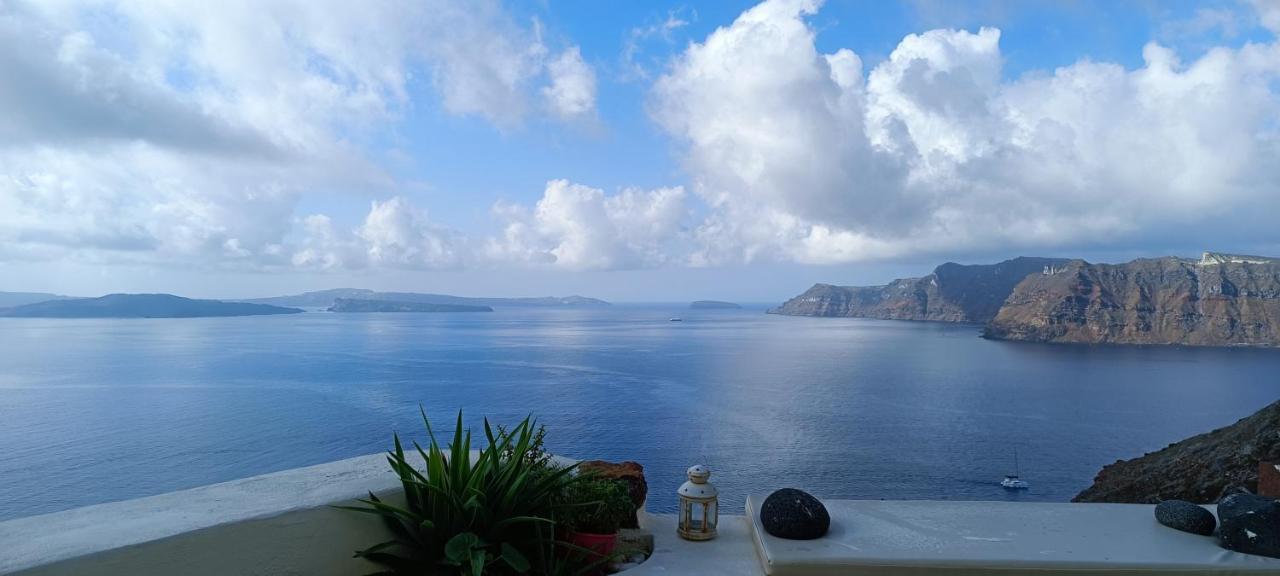 Appartamento Elias Cave House 270O Caldera View Oia Esterno foto