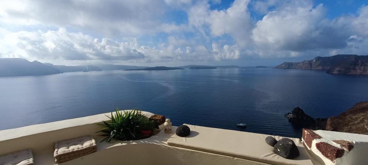 Appartamento Elias Cave House 270O Caldera View Oia Esterno foto