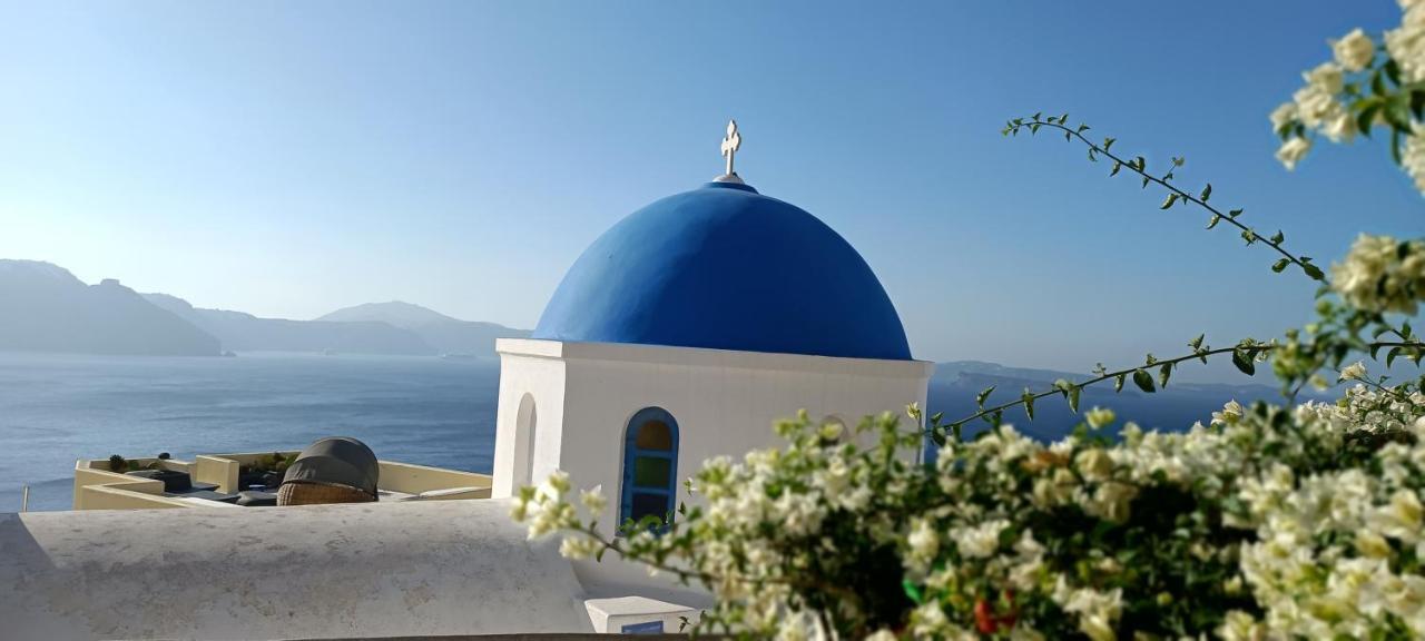 Appartamento Elias Cave House 270O Caldera View Oia Esterno foto