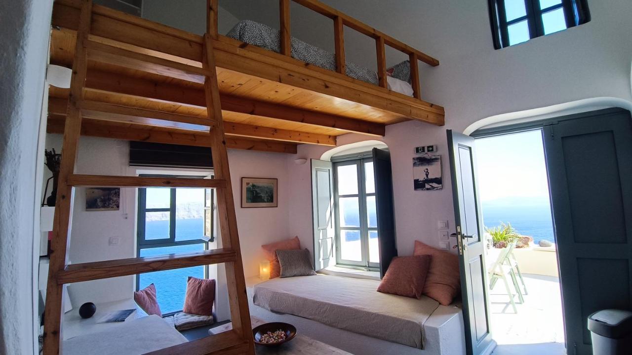 Appartamento Elias Cave House 270O Caldera View Oia Esterno foto