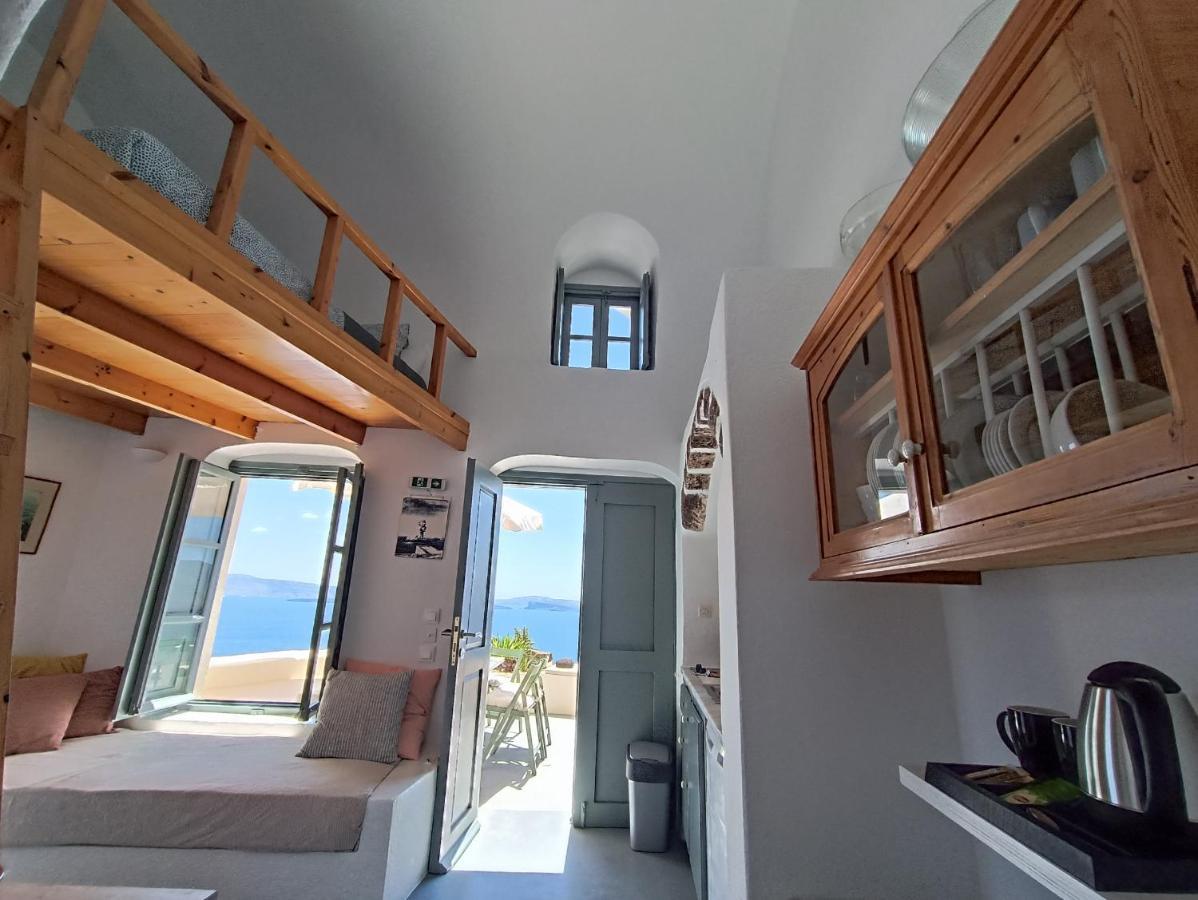Appartamento Elias Cave House 270O Caldera View Oia Esterno foto