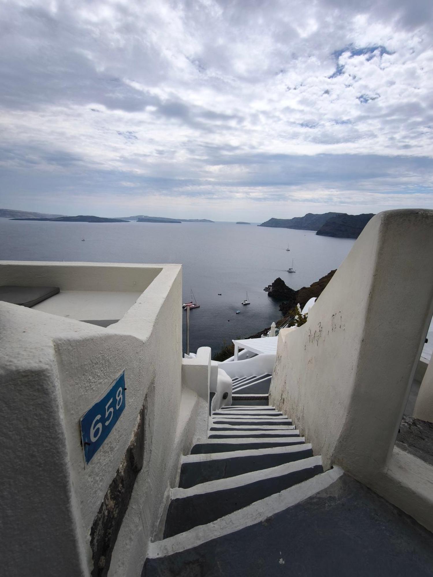 Appartamento Elias Cave House 270O Caldera View Oia Esterno foto