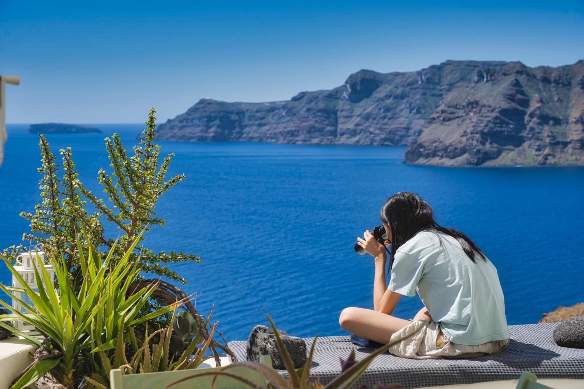 Appartamento Elias Cave House 270O Caldera View Oia Esterno foto