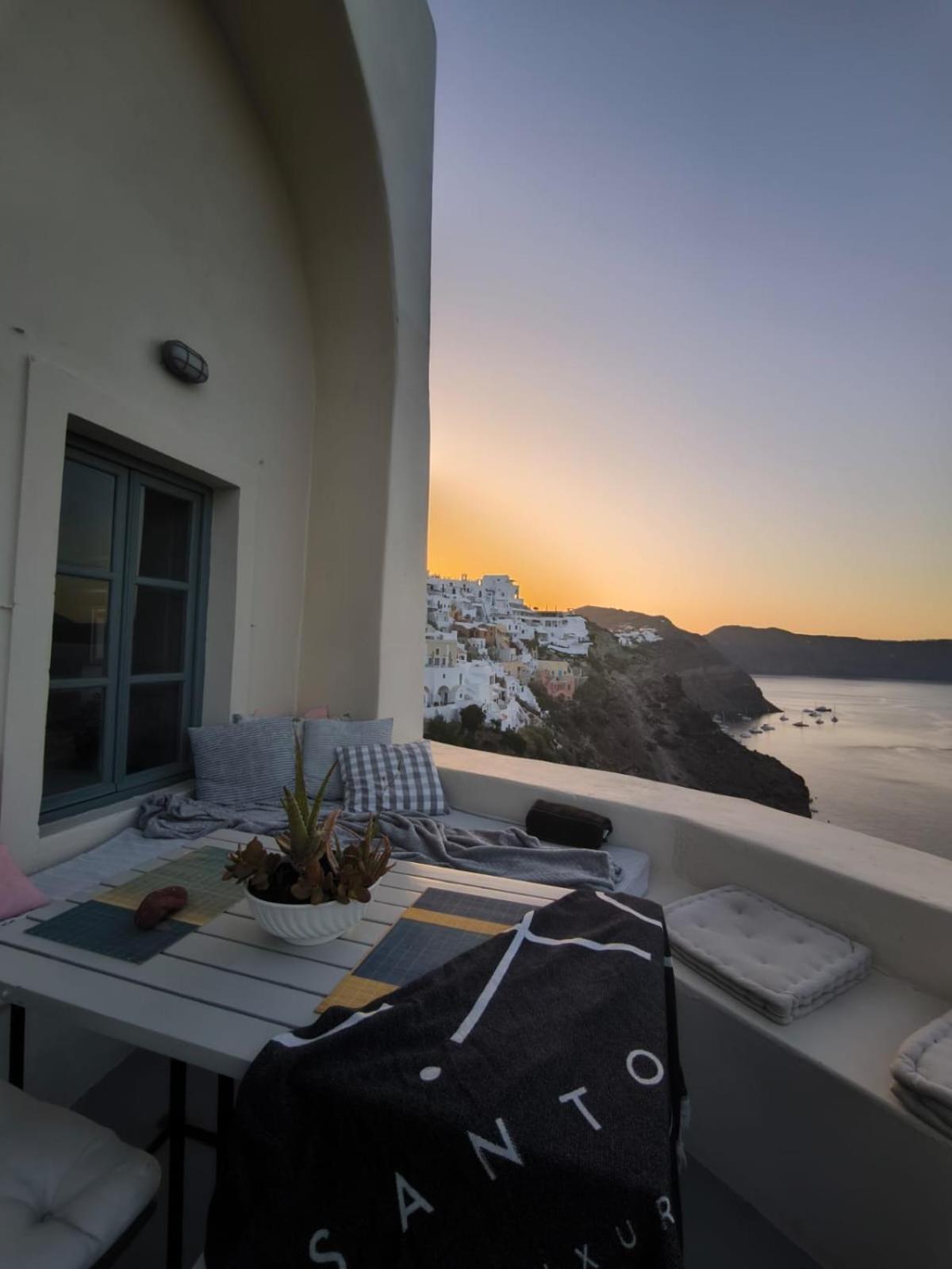 Appartamento Elias Cave House 270O Caldera View Oia Esterno foto